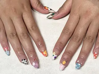 ネイル 金田 純香のネイルデザイン