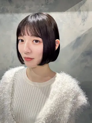 ショート カラー kimika🥑 メンズ/髪質改善のヘアスタイル