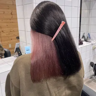 ロング 盛れる暖色🎀ガーリ ーヘア🎀きっかのヘアスタイル