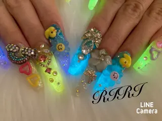 ネイル riri オーナーのネイルデザイン