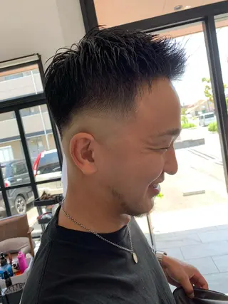 ショート メンズ 中村 優太のヘアスタイル