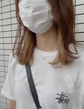 ミディアム Strawberry所属・原田 志保のヘアスタイル