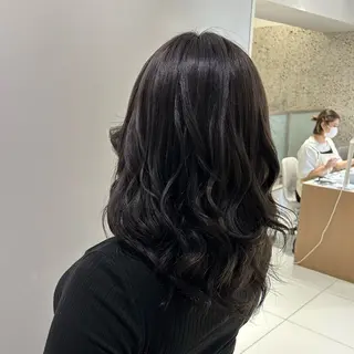 セミロング JURI 🎀透明感カラー🎀のヘアスタイル