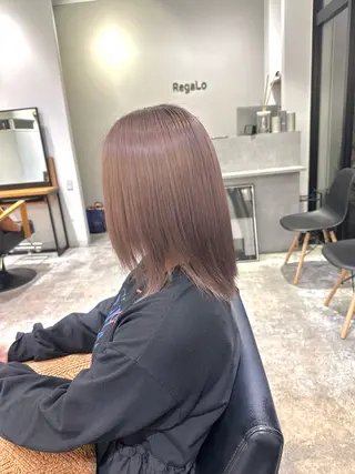 ミディアム カラー 猪股 稜斗のヘアスタイル