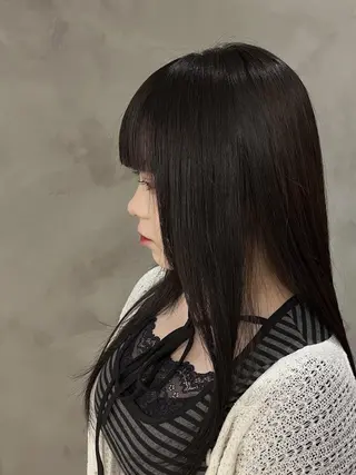 ロング ✨縮毛矯正お任せ 下さい✨鈴木風汰のヘアスタイル