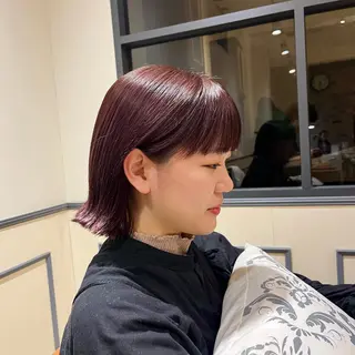 カラー 【eight宿河原】 すぎもとはづきのヘアスタイル