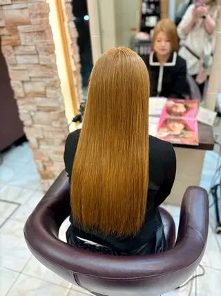 ロング カラー 🎀透明感カラー 🐈ナズナのヘアスタイル