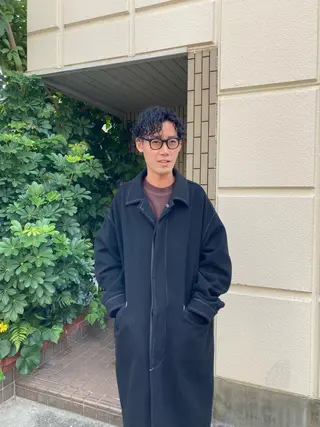 パーマ メンズ Izumi所属・ヨシアキ/パーマ/ ウルフ/ボブ/メンズのヘアスタイル