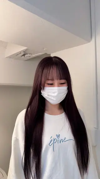 ロング カラー Lomalia Rukaのヘアスタイル