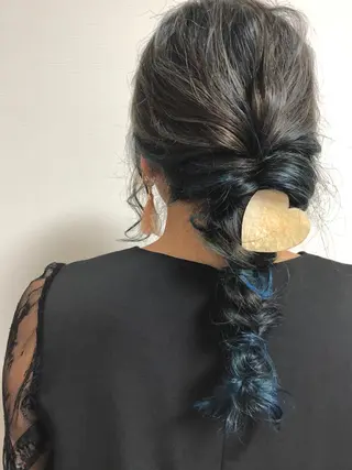 ロング カラー ヘアアレンジ Saori / さおりのヘアスタイル