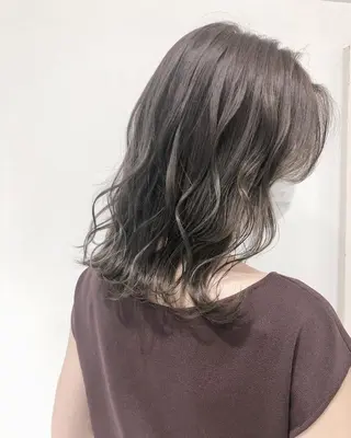 ミディアム カラー JILL by GiseL/天神のヘアスタイル