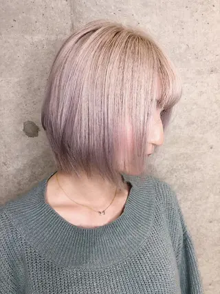 ショート カラー LA KING GINZA TOKYO所属・🧡ショートの達人 🧡SHOのヘアスタイル