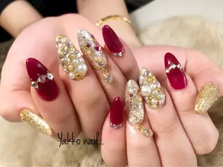 ネイル Yakko pas á pasのネイルデザイン