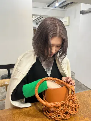 ミディアム カラー liberta所属・riko .のヘアスタイル