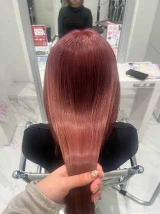 セミロング カラー 橋本 七海のヘアスタイル