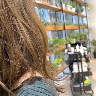 セミロング カラー ヘアアレンジ 【ダメージレス施術】 【透明感】北村 拓也のヘアスタイル