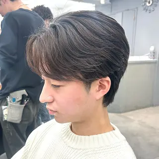 パーマ メンズ 韓国ヘア🇰🇷 メンズパーマ/つかさのヘアスタイル