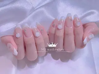 ネイル 長さだし専門店 M2　rikaのネイルデザイン