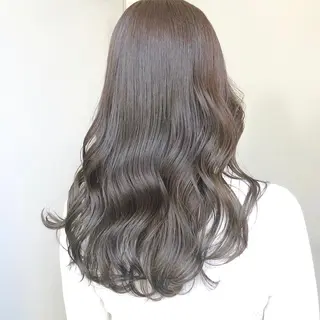 ロング カラー *モデル募集🤍横浜 透明感カラー🫧のヘアスタイル