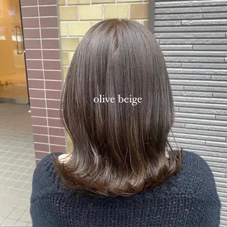 ミディアム 透明感カラー 【問屋町】moe🪿のヘアスタイル