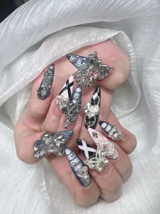 ネイル Lee Nails チップ長さだし専門店のネイルデザイン