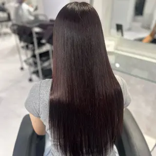 ロング カラー 表参道/透明感カラー /暗髪/ジュキヤのヘアスタイル