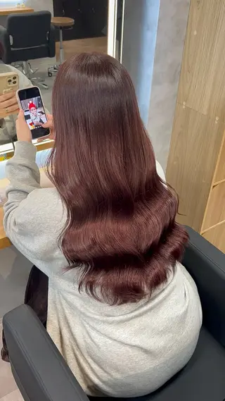 ロング カラー ブリーチなしの達人 🌈KAITOのヘアスタイル