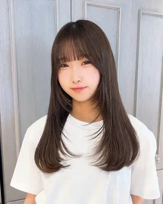 ロング カラー パーマ ヘアアレンジ charme【 シャルム 】所属・ボブ/レイヤー/ nanamiのヘアスタイル