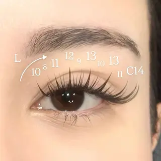 マツエク・マツパ AILEEN *のマツエク・マツパデザイン