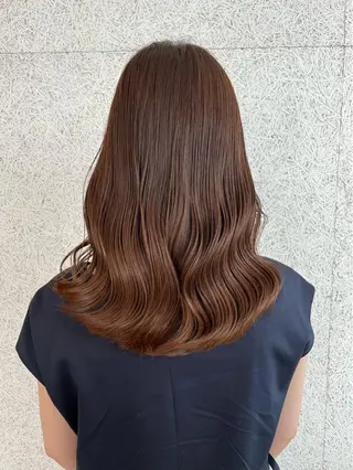 ミディアム カラー SOYON 🤍CHIZU🤍.のヘアスタイル