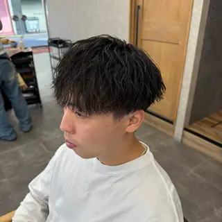 パーマ メンズ ︎︎ 楓のヘアスタイル