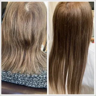 ミディアム エクステブリーチ矯正 griFFicaのヘアスタイル