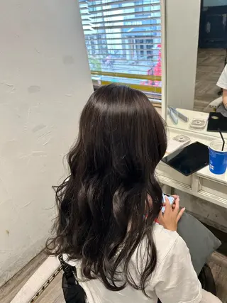 カラー veretta. あいりのヘアスタイル