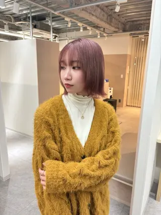 ミディアム Haruka✄﻿ 透明感カラー🫧🌙のヘアスタイル