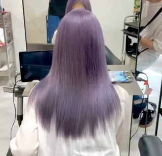 ロング カラー puty.所属・puty. chinariのヘアスタイル