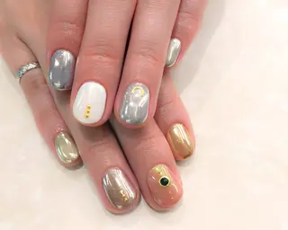 ネイル マツエク・マツパ Yuriko Omi パラジェル/渋谷のネイルデザイン