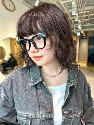 パーマ sea by luvismけやき通り2号店所属・ボブ/ショート/ 縮毛矯正/岸本恭明のヘアスタイル