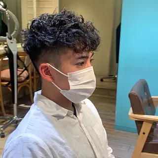 パーマ メンズ メンズパーマ&メンズ 縮毛矯正ならヒラノのヘアスタイル