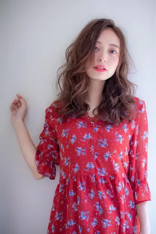 パーマ レイヤー/韓国ヘア 縮毛矯正🫧鈴木颯のヘアスタイル