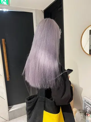 ミディアム デザイン🥇複雑履歴 ハイトーン特化のヘアスタイル