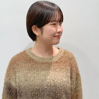 ショート aoi /パーマ /まるみショートのヘアスタイル