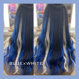 ロング カラー ヘアアレンジ 🦋 SHION 🦋のヘアスタイル