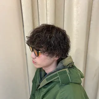 カラー パーマ メンズ LiTA. nakanoのヘアスタイル