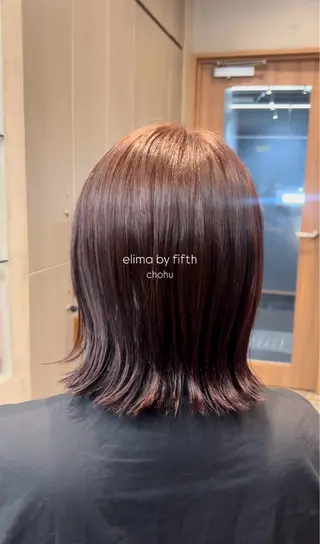 カラー しずく🤍🧸 / fifthパーマのヘアスタイル