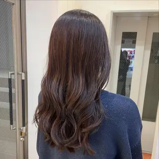 ロング mao♡ベージュ/ 顔周りカットのヘアスタイル