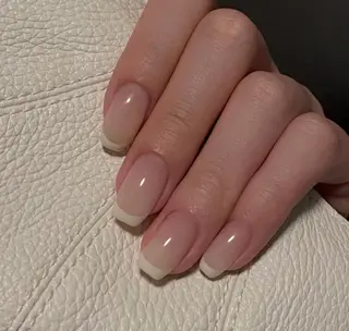 ネイル RAFFINE 月🦋🩵のネイルデザイン