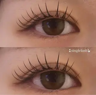 マツエク・マツパ Ren♡梅田┋束感 マツエク┋パリエクのマツエク・マツパデザイン