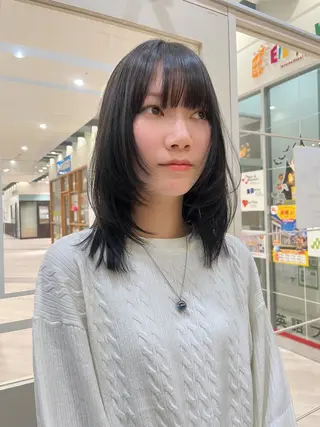 セミロング 黒田瀬奈/ボブ まろやかベージュのその他イメージ