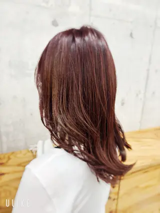 ロング ✨ブリーチなし透明感 ✨カラー💍Yuriのヘアスタイル