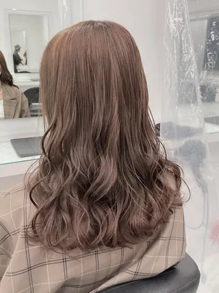 ロング カラー ☁️グレージュカラー TAKUYA☁️のヘアスタイル